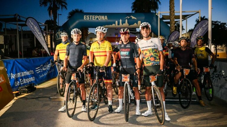 Triumph of the inaugural Costa del Sol Gran Fondo event, starting from Estepona and finishing the timed section at Peñas Blancas