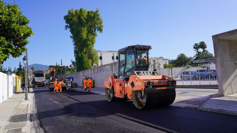 Estepona City Council Initiates Bidding Process for New Road Paving Project with Nearly Two Million Euros Investment