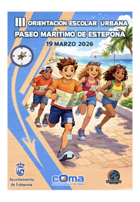 Participation of a Thousand Students in the III Urban Orienteering Race in Estepona