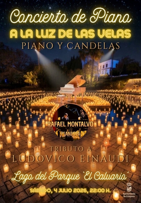 Rafael Montalvo presents ‘By Candlelight’ Piano Concert in El Calvario Park
