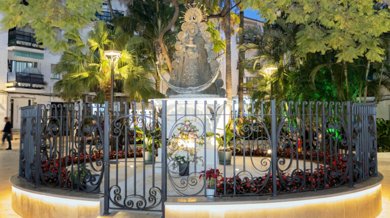 The Plaza Virgen del Rocío in Estepona to be Inaugurated on March 15 Following Complete Renovation