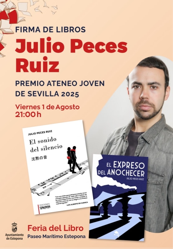 Cartel presentación libro con autor - 1
